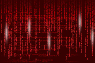 Obraz premium 2d illustration Abstract futuristic electronic circuit technology background 