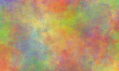 rainbow watercolor background with cloud texture