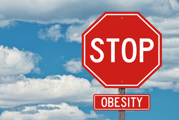 Stop Obesity Sign