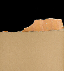 Torn Paper Package Textur