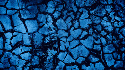 abstract dark blue texture cement concrete wall background