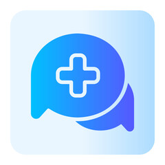 consultation gradient icon