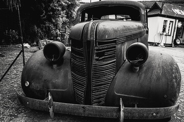 Old motor wreck