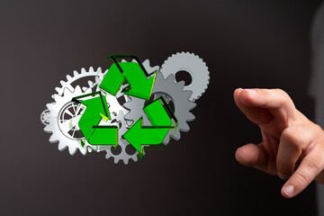 Eco green environment concept presented