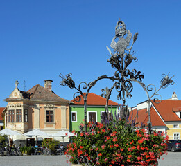 Hauptplatz in der Altstadt von Rust am Neusiedler See