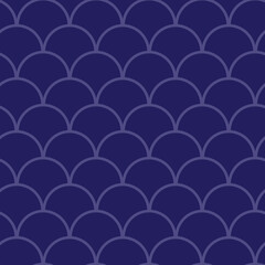 Fish scale seamless pattern purple © Svetlana