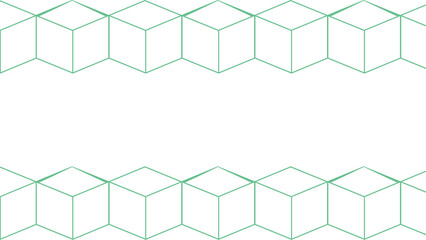 wallpaper and background with cube shapes. green.