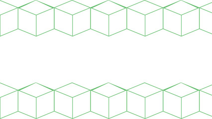
wallpaper and background with cube shapes. green. 