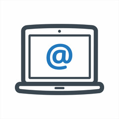 Email marketing icon. Vector and glyph
