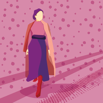 Fashionable girl 05