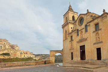Matera, Italy, San Pietro Caveoso church