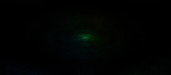 Abstract low key light burst background image.