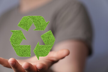 Recycled eco zero waste lifestyle. Ecological design Recycle