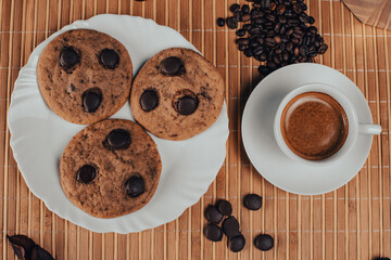 coffee and cookies