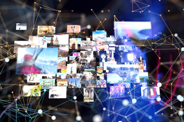 streaming data picture video material