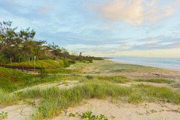 Morgenstimmung am Strand