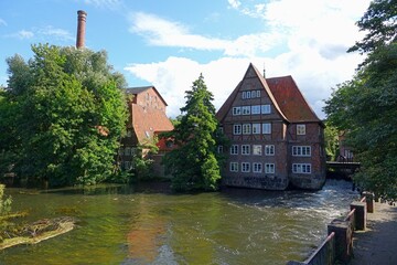 Fototapeta na wymiar Ratsmühle in Lüneburg