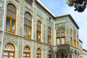 Palace of the Golestan, Facade, Tehran, Islamic Republic of Iran
