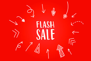 red vector banner displays words new update window sign
