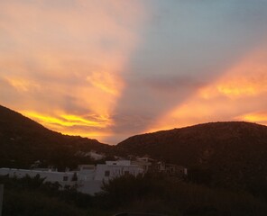 Fototapeta premium rayons de soleil