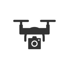 quadcopter icon - camera drone icon