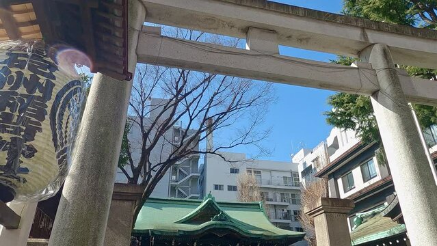 東京都中央区　鐵砲洲稲荷神社　中央区民有形文化財