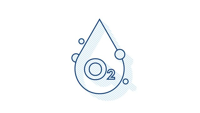 Blood o2 Shadow icon, great design for any purposes. illustration design
