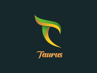 T Letter Wings Logo Design Icon. Flying Wing Letter Logo with Creative Black Wing Concept