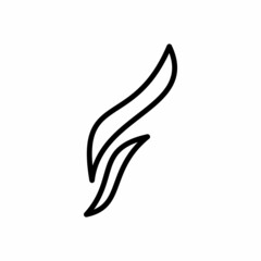 Fire Icon Design Vector Logo Template Illustration Sign And Symbol