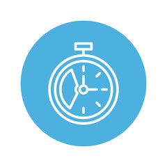 Time watch Isolated Vector icon which can easily modify or edit

