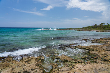 View from Puerto Costa Maya, Mexico.