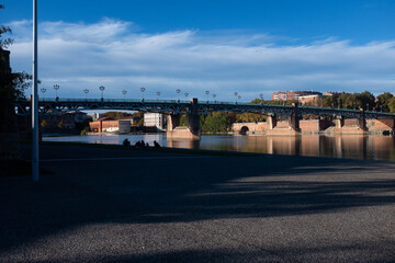 Naklejka na ściany i meble Garonne - Toulouse
