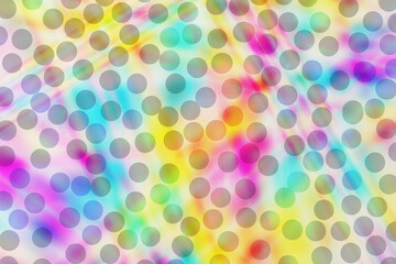 abstract colorful illustration background with circles