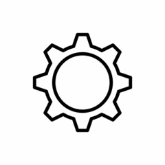 Gear Icon Design Vector Logo Template Illustration Sign And Symbol