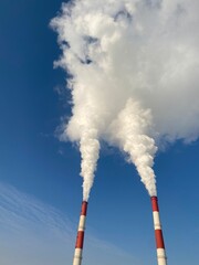 smoke from chimney
