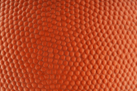 texture old basketball ball