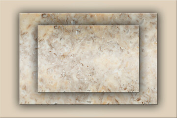 Abstract geometric background for design with natural stone texture. Place for text, copyspace.