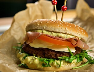 Klasyczny beef burger
