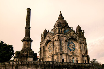 Santa Luzia Temple in Viana do Castelo Portugal 