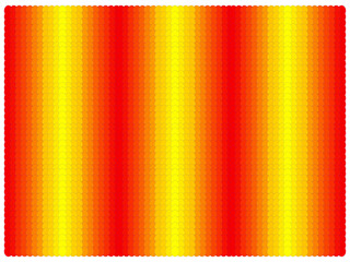 Grafika wektorowa przedstawiająca teksturę powstałą w wyniku przekształceń koła. © boguslavus