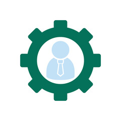 management icon, business concept vector