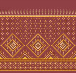 Folk embroidery,ethnic abstract .Seamless geometric pattern in tribal, and Mexican style.Aztec geometric art ornament print.Design for carpet,wallpaper,clothing,wrapping,fabric,cover,textile