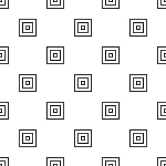 Seamless pattern square geometric shape design of abstract texture background in black and white illustration for gift items, wrapping, wall, cards and crafts and other web and print materials.