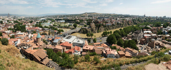View of Tbilisi - obrazy, fototapety, plakaty