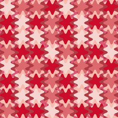 A seamless pattern on a square background is a patchwork mat made of different colored spots