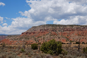 Fototapeta na wymiar Mesa in Northern New Mexico