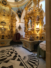 Obraz premium interior of the church of st mary