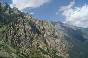 landscape in the mountains