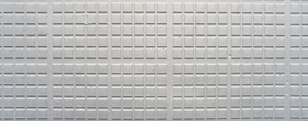 fond mur en béton, carreaux, architecture, panorama large