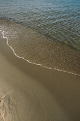 waves on the beach